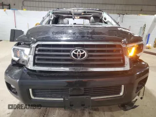 2019 Toyota Sequoia Limited with VIN 5TDJY5G18KS172799, listed as a Copart auction lot 85010134 with 29,122 mi miles and Salvage Title. Bid and sale history available at carsss.com. Image 5.
