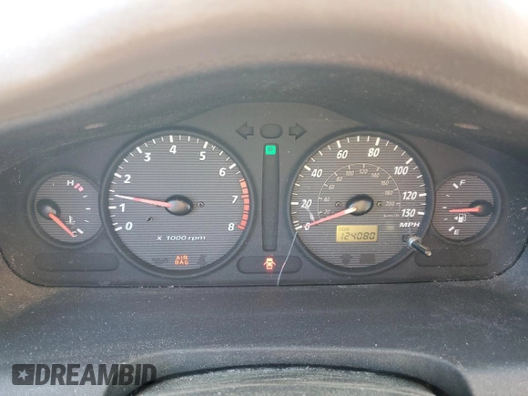2004 Hyundai Santa Fe GLS with VIN KM8SC73D34U825791, listed as a Copart auction lot 80548534 with 124,080 mi miles and Clean Title. Bid and sale history available at DreamBid. Image 9.