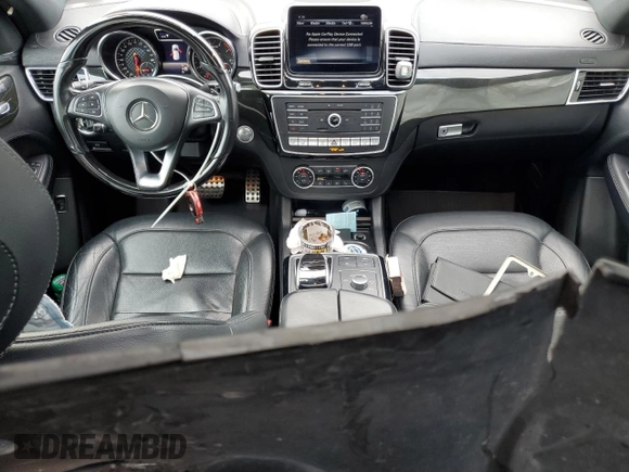 2018 Mercedes-Benz GLE 43 AMG with VIN 4JGDA6EB1JB119768, listed as a Copart auction lot 42336745 with 109,828 mi miles and Salvage Title. Bid and sale history available at DreamBid. Image 8.