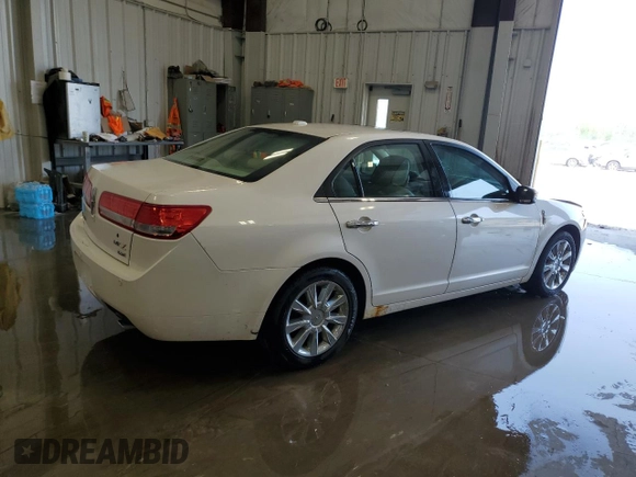 2010 Lincoln MKZ with VIN 3LNHL2JC1AR752317, listed as a Copart auction lot 56758355 with 214,604 mi miles and Non repairable. Bid and sale history available at DreamBid. Image 3.