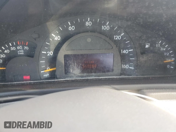 2002 Mercedes-Benz C 230/260/280/320 with VIN WDBRF64J02F197634, listed as a Copart auction lot 74818224 with 169,289 mi miles and Salvage Title. Bid and sale history available at DreamBid. Image 9.