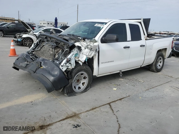 2014 Chevrolet Silverado 1500 Work Truck with VIN 1GCRCPECXEZ274125, listed as a Copart auction lot 89171975 with 252,300 mi miles and Salvage Title. Bid and sale history available at carsss.com. Image 1.