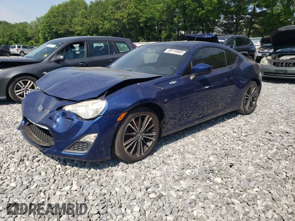 2013 Scion FR-S z VIN JF1ZNAA12D1720198, wystawiony jako Copart lot #59119465 z przebiegiem 85 291 mil mil oraz Czysty tytuł • Clean title. Historia ofert i sprzedaży dostępna na DreamBid. Obrazek 1.