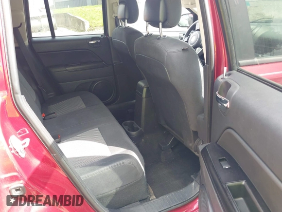 2014 Jeep Compass Sport with VIN 1C4NJDBB8ED799048, listed as a IAAI auction lot 39434584 with 119,507 mi miles. Bid and sale history available at carsss.com. Image 8.