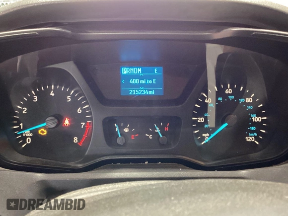 2018 Ford Transit with VIN 1FTBW2ZM8JKA77066, listed as a IAAI auction lot 42642396 with 215,234 mi miles and . Bid and sale history available at DreamBid. Image 2.