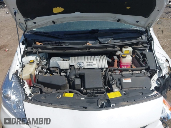 2013 Toyota Prius One with VIN JTDKN3DU6D5589962, listed as a IAAI auction lot 41929274 with 156,484 mi miles. Bid and sale history available at carsss.com. Image 10.