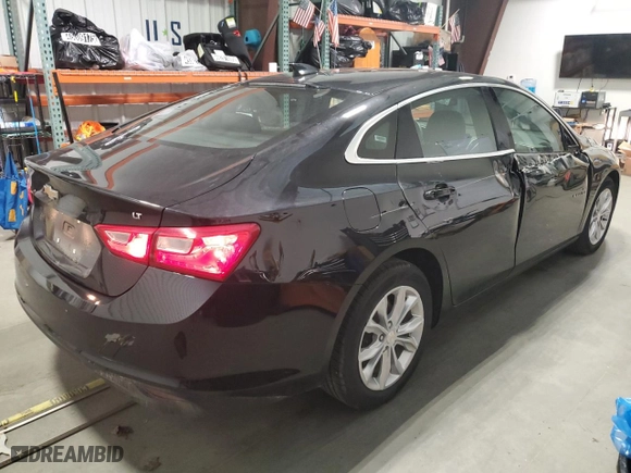 2024 Chevrolet Malibu LT with VIN 1G1ZD5ST2RF173229, listed as a Copart auction lot 50691665 with 32,045 mi miles and Clean Title. Bid and sale history available at carsss.com. Image 3.