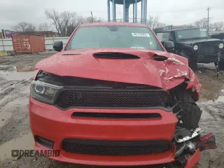 2018 Dodge Durango GT with VIN 1C4RDJDG9JC496148, listed as a Copart auction lot 48123965 with 107,571 mi miles and Salvage Title. Bid and sale history available at DreamBid. Image 5.