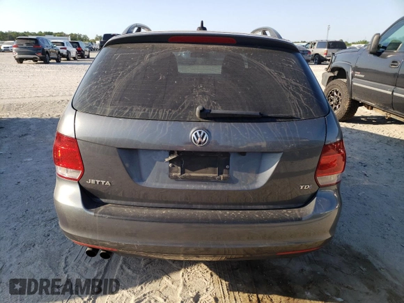 2010 Volkswagen Jetta SportWagen TDI with VIN 3VWTL7AJXAM649353, listed as a Copart auction lot 53534595 with 189,935 mi miles and Clean Title. Bid and sale history available at carsss.com. Image 6.