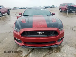 2017 Ford Mustang GT with VIN 1FA6P8CF9H5263452, listed as a Copart auction lot 55241845 with 31,650 mi miles and Salvage title. Bid and sale history available at DreamBid. Image 5.