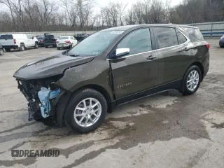 2023 Chevrolet Equinox LT with VIN 3GNAXUEGXPL157844, listed as a Copart auction lot 52706295 with 11,113 mi miles and Salvage Title. Bid and sale history available at DreamBid. Image 1.