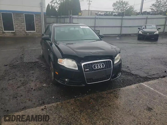 2008 Audi A4 2.0T with VIN WAUDF78E88A127977, listed as a Copart auction lot 58024455 with 177,280 mi miles and Salvage title. Bid and sale history available at DreamBid. Image 13.
