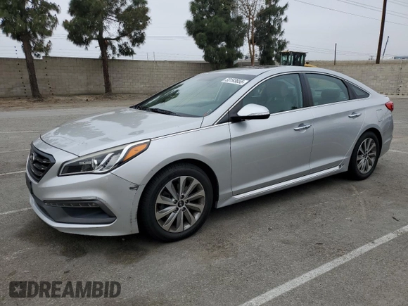 2016 Hyundai Sonata Sport with VIN 5NPE34AF0GH342939, listed as a Copart auction lot 53193655 with 69,352 mi miles and Clean Title. Bid and sale history available at DreamBid. Image 1.