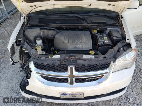 2013 Dodge Grand Caravan SXT with VIN 2C4RDGCG5DR554126, listed as a Copart auction lot 52160805 with 201,161 mi miles and Salvage Title. Bid and sale history available at DreamBid. Image 12.