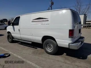 2007 Ford Econoline Cargo Commercial with VIN 1FTNE14W27DA67102, listed as a Copart auction lot 47770305 with 579,541 mi miles and Salvage Title. Bid and sale history available at DreamBid. Image 2.