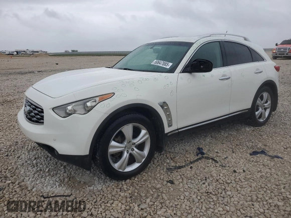 2011 Infiniti FX with VIN JN8AS1MW4BM732263, listed as a Copart auction lot 50647885 with 179,868 mi miles and Clean Title. Bid and sale history available at DreamBid. Image 1.
