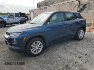 2021 Chevrolet TrailBlazer LS with VIN KL79MMS21MB145590, listed as a Copart auction lot 67846114 with 46,252 mi miles and Salvage Title. Bid and sale history available at DreamBid. Image 1.