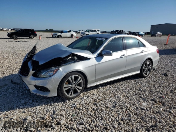 2014 Mercedes-Benz E-Class E 350 Sport with VIN WDDHF5KB9EB056565, listed as a Copart auction lot 51972355 with 90,306 mi miles and Salvage Title. Bid and sale history available at carsss.com. Image 1.