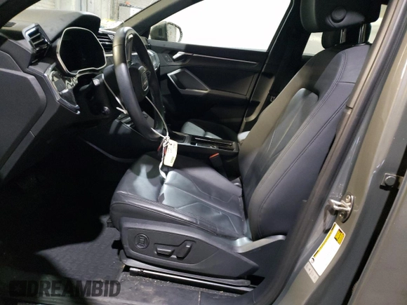 2020 Audi Q3 S line Premium Plus with VIN WA1EECF3XL1114302, listed as a Copart auction lot 52161355 with 39,536 mi miles and Salvage Title. Bid and sale history available at carsss.com. Image 7.