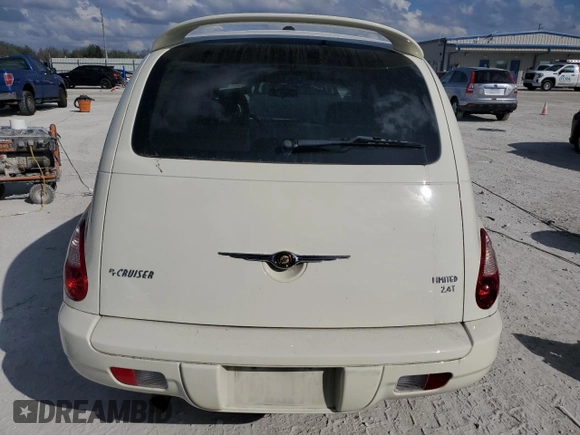 2008 Chrysler PT Cruiser Limited z VIN 3A8FY68808T212453, wystawiony jako Copart lot #45457085 z przebiegiem 85 812 mil mil oraz Szkoda całkowita • Salvage title. Historia ofert i sprzedaży dostępna na DreamBid. Obrazek 6.