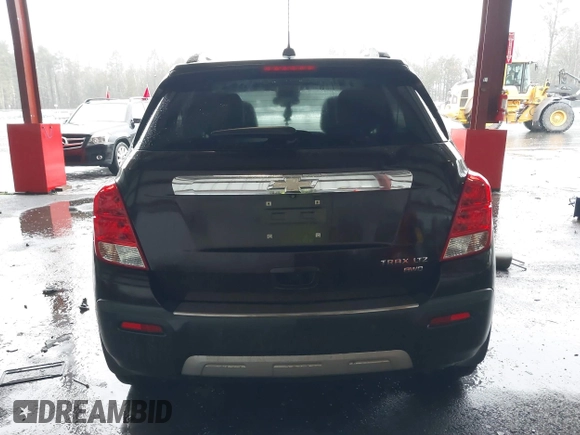2015 Chevrolet Trax LTZ with VIN KL7CJTSB9FB147244, listed as a IAAI auction lot 41722081 with 125,675 mi miles. Bid and sale history available at carsss.com. Image 16.