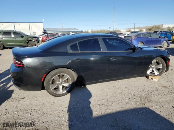 2015 Dodge Charger SE with VIN 2C3CDXBG6FH827448, listed as a Copart auction lot 49174605 with 109,637 mi miles and Salvage Title. Bid and sale history available at carsss.com. Image 3.