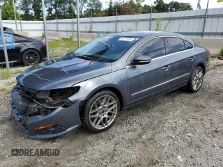 2012 Volkswagen CC VR6 Executive 4Motion with VIN WVWGU7AN9CE546776, listed as a Copart auction lot 64775634 with 182,485 mi miles and Salvage Title. Bid and sale history available at carsss.com. Image 1.