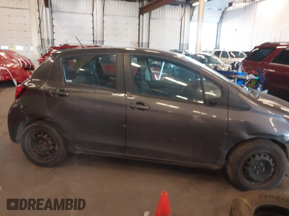 2015 Toyota Yaris L with VIN VNKKTUD36FA049550, listed as a IAAI auction lot 41671226 with 129,540 mi miles. Bid and sale history available at carsss.com. Image 13.