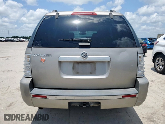 2008 Mercury Mountaineer с VIN 4M2EU37EX8UJ02711, выставлен на аукционе Copart как лот 61773855 с пробегом Не указан миль и Чистый • Clean title. История ставок и продаж доступна на DreamBid. Изображение 6.
