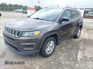 2018 Jeep Compass Sport с VIN 3C4NJCABXJT271687, выставлен на аукционе IAAI как лот 42644247 с пробегом 124 233 миль миль и . История ставок и продаж доступна на DreamBid. Изображение 22.