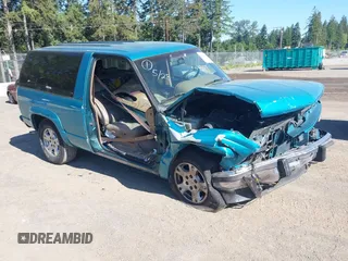 1995 Chevrolet Tahoe z VIN 1GNEK18K9SJ313628, wystawiony jako IAAI lot #42370544 z przebiegiem 213 152 mil mil oraz . Historia ofert i sprzedaży dostępna na DreamBid. Obrazek 1.