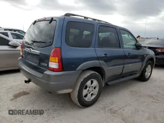 2001 Mazda Tribute LX with VIN 4F2YU09151KM49909, listed as a Copart auction lot 76792224 with Not Provided miles and Salvage Title. Bid and sale history available at carsss.com. Image 3.