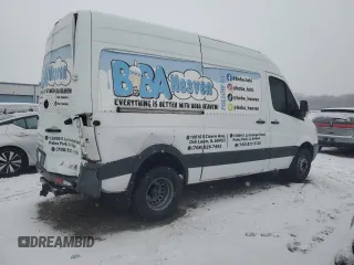 2013 Mercedes-Benz Sprinter with VIN WD3PF0CCXD5738068, listed as a Copart auction lot 86983934 with 348,679 mi miles and Salvage Title. Bid and sale history available at DreamBid. Image 3.