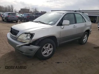2003 Lexus RX 300 with VIN JTJHF10U130292656, listed as a Copart auction lot 46332585 with 236,302 mi miles and Salvage Title. Bid and sale history available at carsss.com. Image 1.
