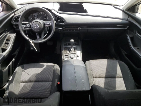 2023 Mazda CX-30 S with VIN 3MVDMBAMXPM586909, listed as a Copart auction lot 55889535 with 21,057 mi miles and Salvage title. Bid and sale history available at DreamBid. Image 8.