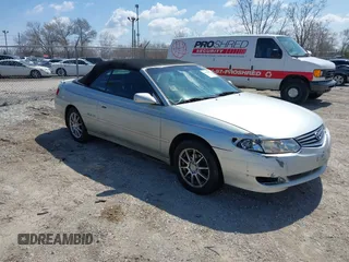 2003 Toyota Solara SE with VIN 2T1FF28P43C603999, listed as a IAAI auction lot 41993122 with 83,629 mi miles. Bid and sale history available at carsss.com. Image 1.