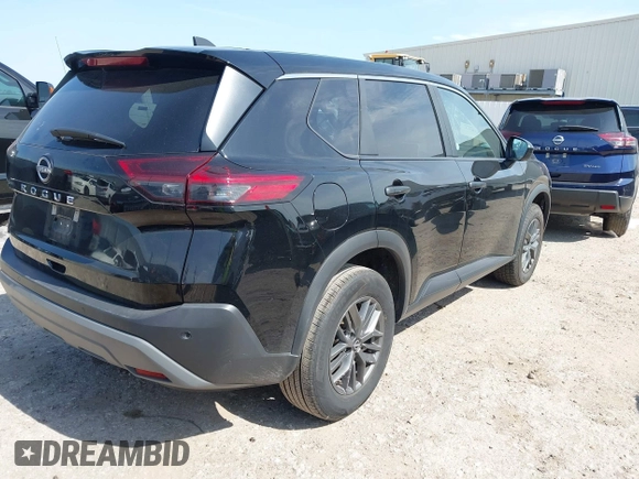 2023 Nissan Rogue S with VIN 5N1BT3AAXPC889130, listed as a IAAI auction lot 42284891 with 42,933 mi miles and . Bid and sale history available at DreamBid. Image 4.