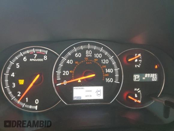 2014 Nissan Maxima SV with VIN 1N4AA5AP5EC906876, listed as a Copart auction lot 56054725 with 89,385 mi miles and Salvage title. Bid and sale history available at DreamBid. Image 9.