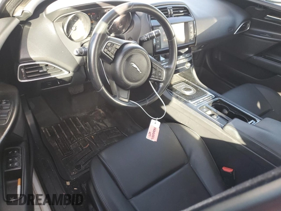 2018 Jaguar XE 25t Premium with VIN SAJAD4FX3JCP22438, listed as a Copart auction lot 73359084 with 95,808 mi miles and Clean Title. Bid and sale history available at carsss.com. Image 8.