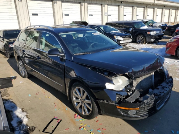 2010 Volkswagen Passat Wagon Komfort with VIN WVWXK7ANXAE166445, listed as a Copart auction lot 88050215 with 46,883 mi miles and Salvage Title. Bid and sale history available at carsss.com. Image 4.