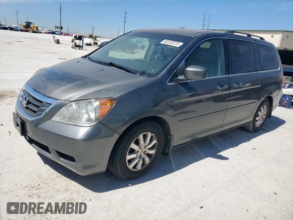 2008 Honda Odyssey EX-L with VIN 5FNRL38768B077602, listed as a Copart auction lot 50233375 with 184,890 mi miles and Clean Title. Bid and sale history available at carsss.com. Image 1.