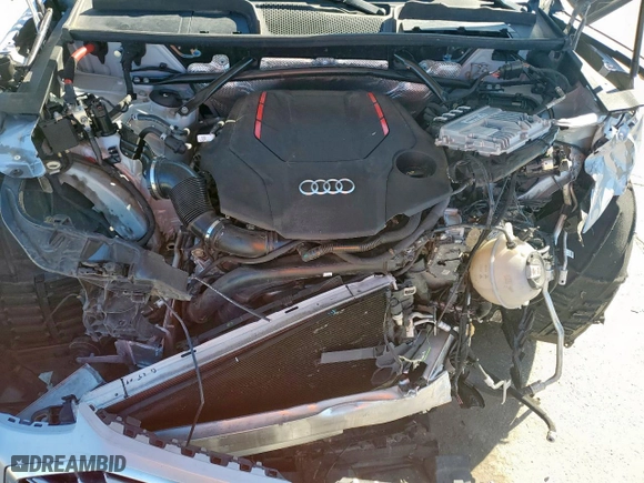 2022 Audi SQ5 Premium Plus with VIN WA1B4AFY1N2138667, listed as a Copart auction lot 46822365 with 0 mi miles and Salvage Title. Bid and sale history available at carsss.com. Image 12.