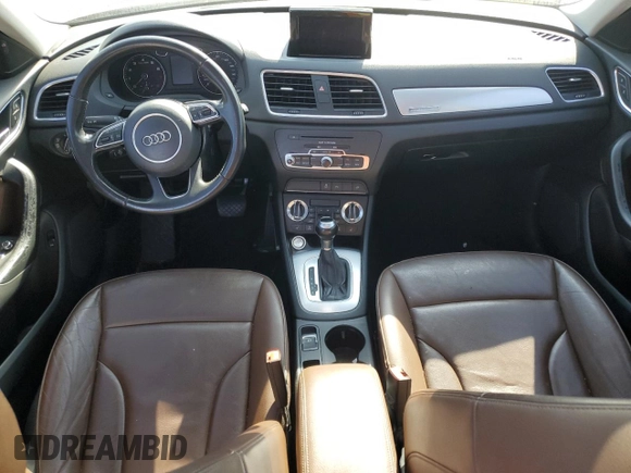 2015 Audi Q3 2.0T Premium Plus with VIN WA1EFCFS3FR004735, listed as a Copart auction lot 52884755 with 139,031 mi miles and Salvage Title. Bid and sale history available at carsss.com. Image 8.