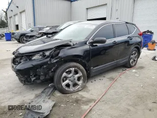 2018 Honda CR-V EX-L with VIN 7FARW1H88JE016105, listed as a Copart auction lot 44432475 with 132,533 mi miles and Salvage Title. Bid and sale history available at carsss.com. Image 1.