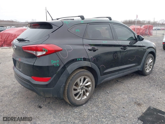 2016 Hyundai Tucson SE with VIN KM8J33A4XGU179953, listed as a IAAI auction lot 41771885 with 103,139 mi miles. Bid and sale history available at carsss.com. Image 4.