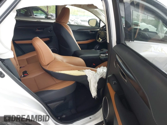 2021 Lexus NX 300 with VIN JTJDARDZ3M5023838, listed as a IAAI auction lot 42248075 with 38,511 mi miles and . Bid and sale history available at DreamBid. Image 8.