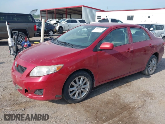 2009 Toyota Corolla with VIN JTDBL40E199062020, listed as a IAAI auction lot 42494590 with 275,569 mi miles and . Bid and sale history available at DreamBid. Image 2.