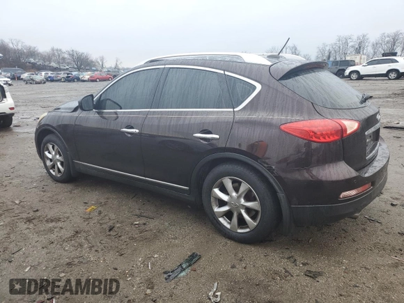 2008 Infiniti EX Journey with VIN JNKAJ09F98M356054, listed as a Copart auction lot 85111284 with 198,675 mi miles and Salvage Title. Bid and sale history available at carsss.com. Image 2.