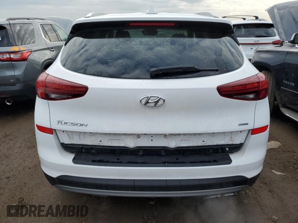 2019 Hyundai Tucson Limited z VIN KM8J3CAL1KU037698, wystawiony jako Copart lot #50424715 z przebiegiem 60 162 mil mil oraz Szkoda całkowita • Salvage title. Historia ofert i sprzedaży dostępna na DreamBid. Obrazek 6.