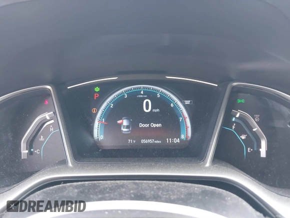 2017 Honda Civic Sedan EX with VIN 19XFC2F70HE036193, listed as a IAAI auction lot 41792742 with 56,957 mi miles. Bid and sale history available at carsss.com. Image 7.